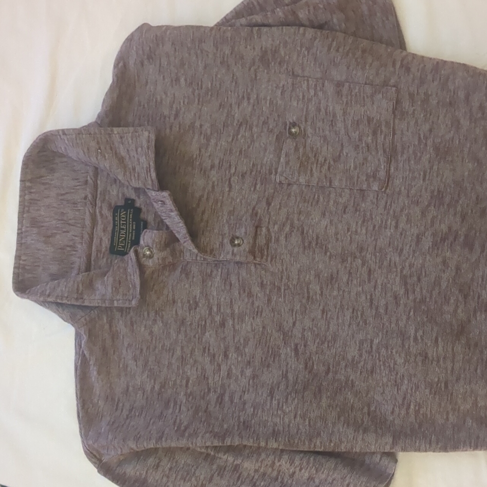 Men's Pendleton polo shirt size large.